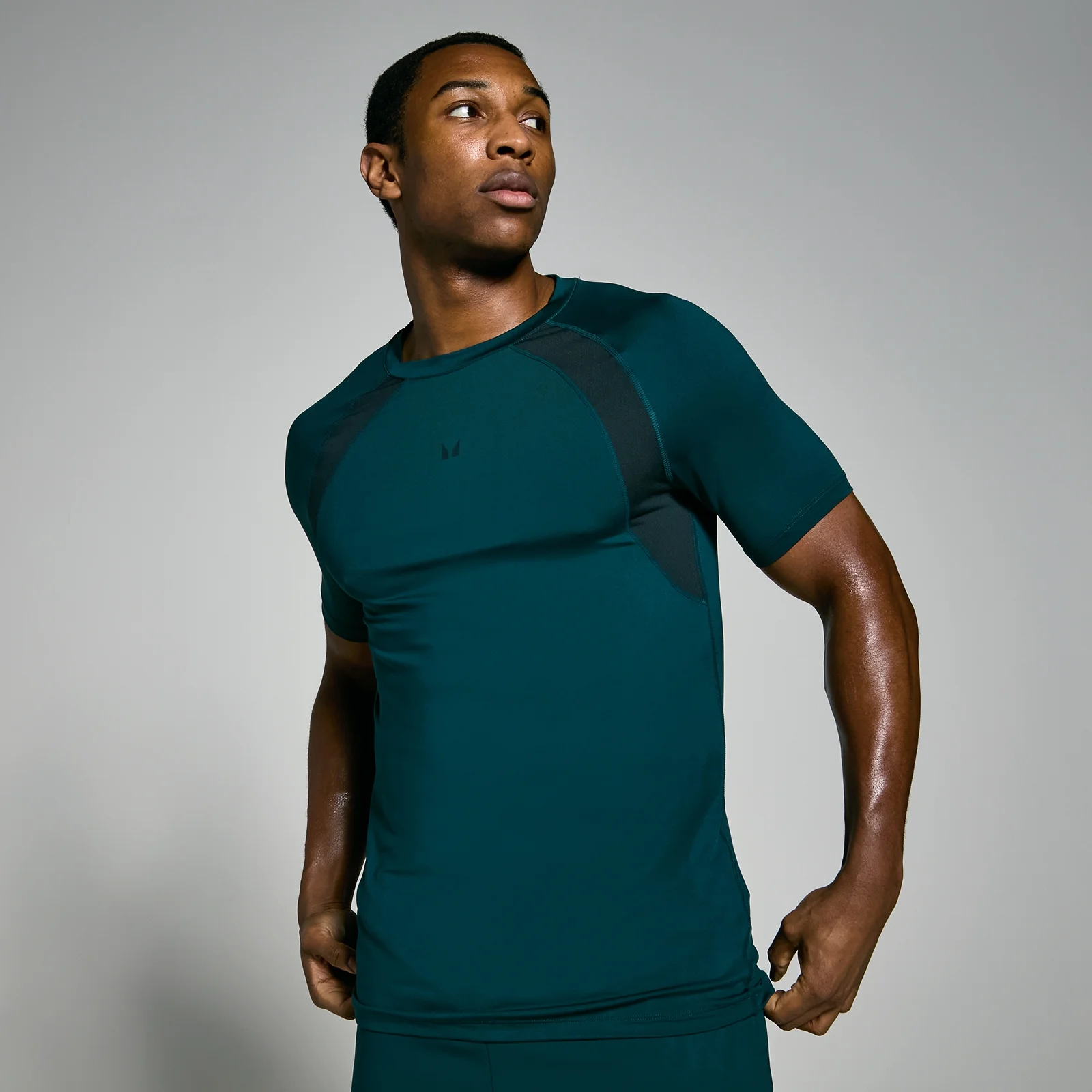 Ανδρικό Μπλουζάκι MP Tempo - Dark Teal - XS Εικόνα 1
