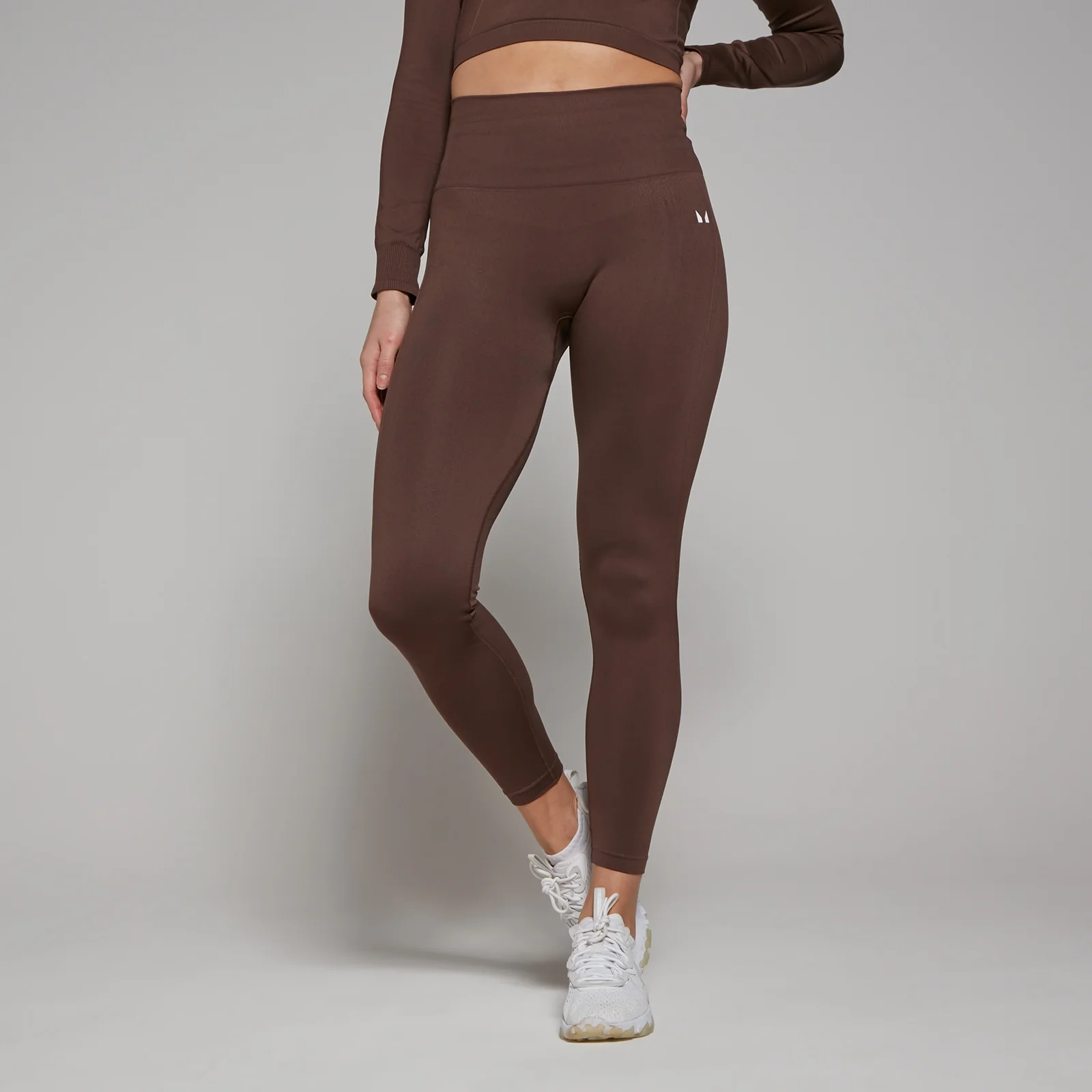 Γυναικείο Κολάν Χωρίς Ραφές MP Shape 7/8 - Walnut - XS Εικόνα 1