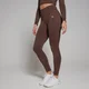Γυναικείο Κολάν Χωρίς Ραφές MP Shape - Walnut