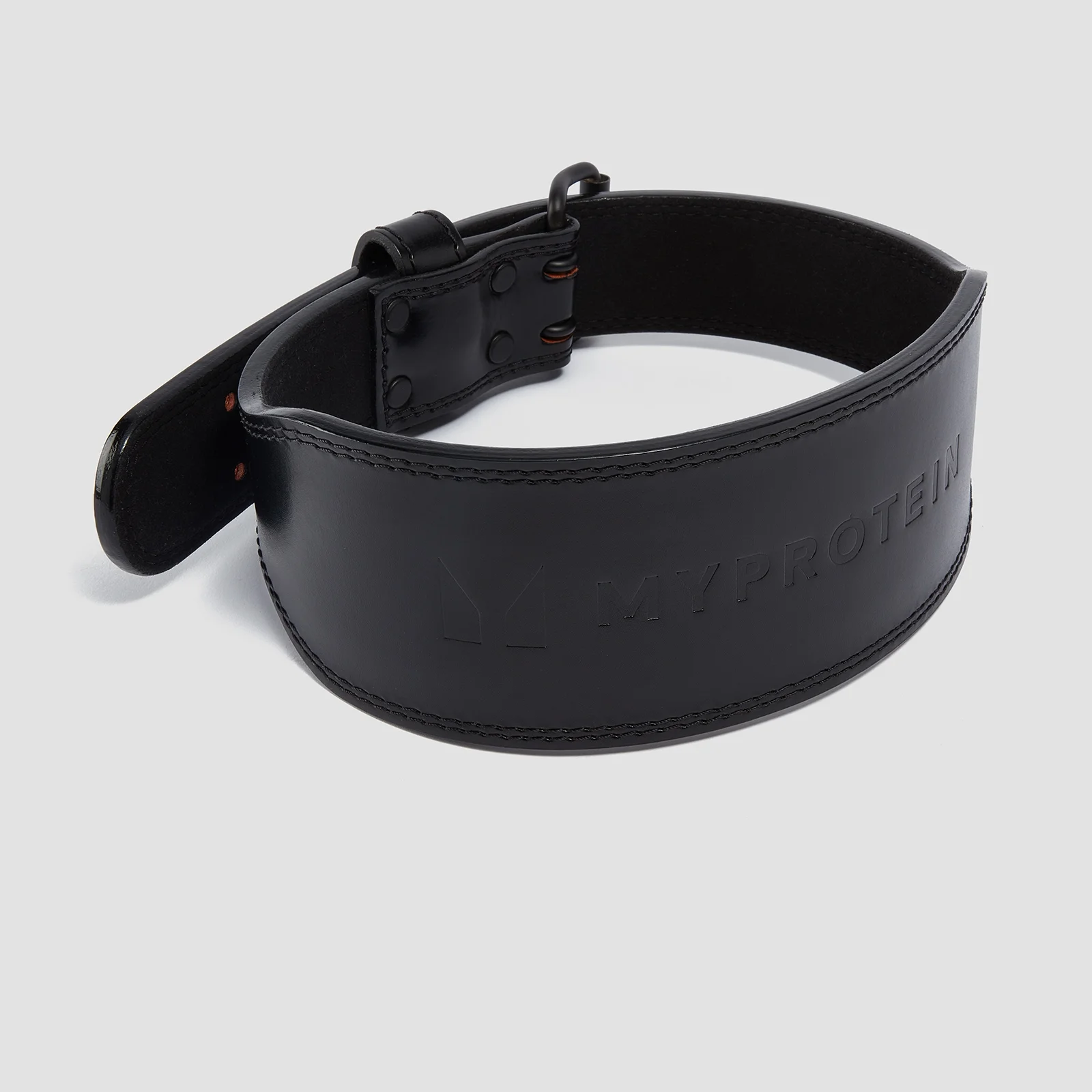 Δερμάτινη Ζώνη Άρσεων Myprotein Premium - Μαύρη - Small (23-32 Inch) Εικόνα 1