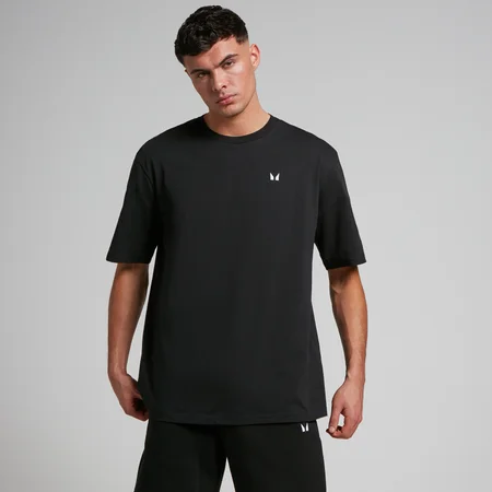 Ανδρικό Μπλουζάκι MP Rest Day Oversized - Μαύρο