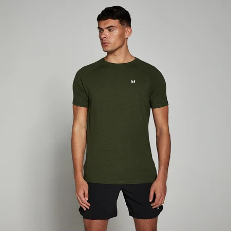 Ανδρικό Κοντομάνικο Μπλουζάκι MP Performance - Army Green Marl