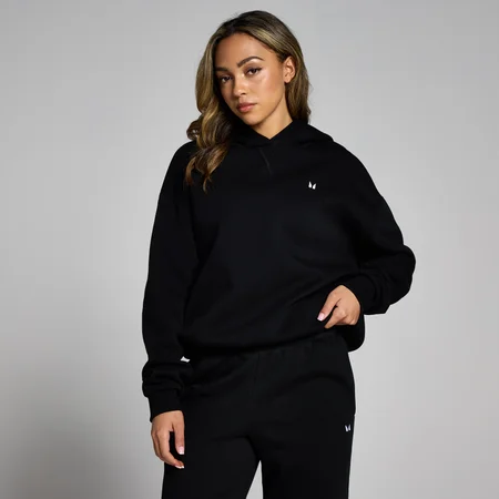 Γυναικείο Oversized Φούτερ MP Basics - Μαύρο