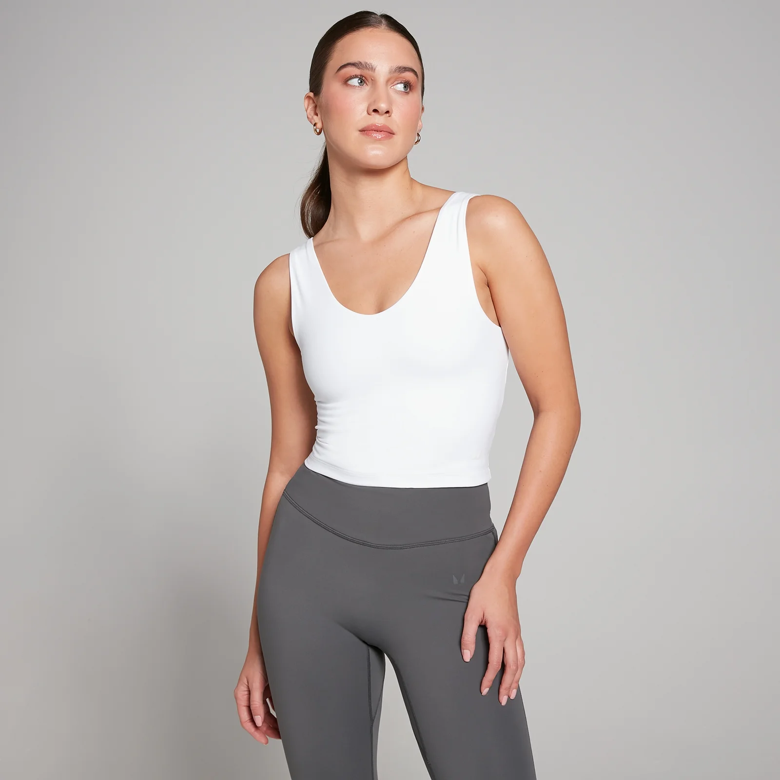 Γυναικείο Αμάνικο Μπλουζάκι MP Tempo - Λευκό - XXS Εικόνα 1