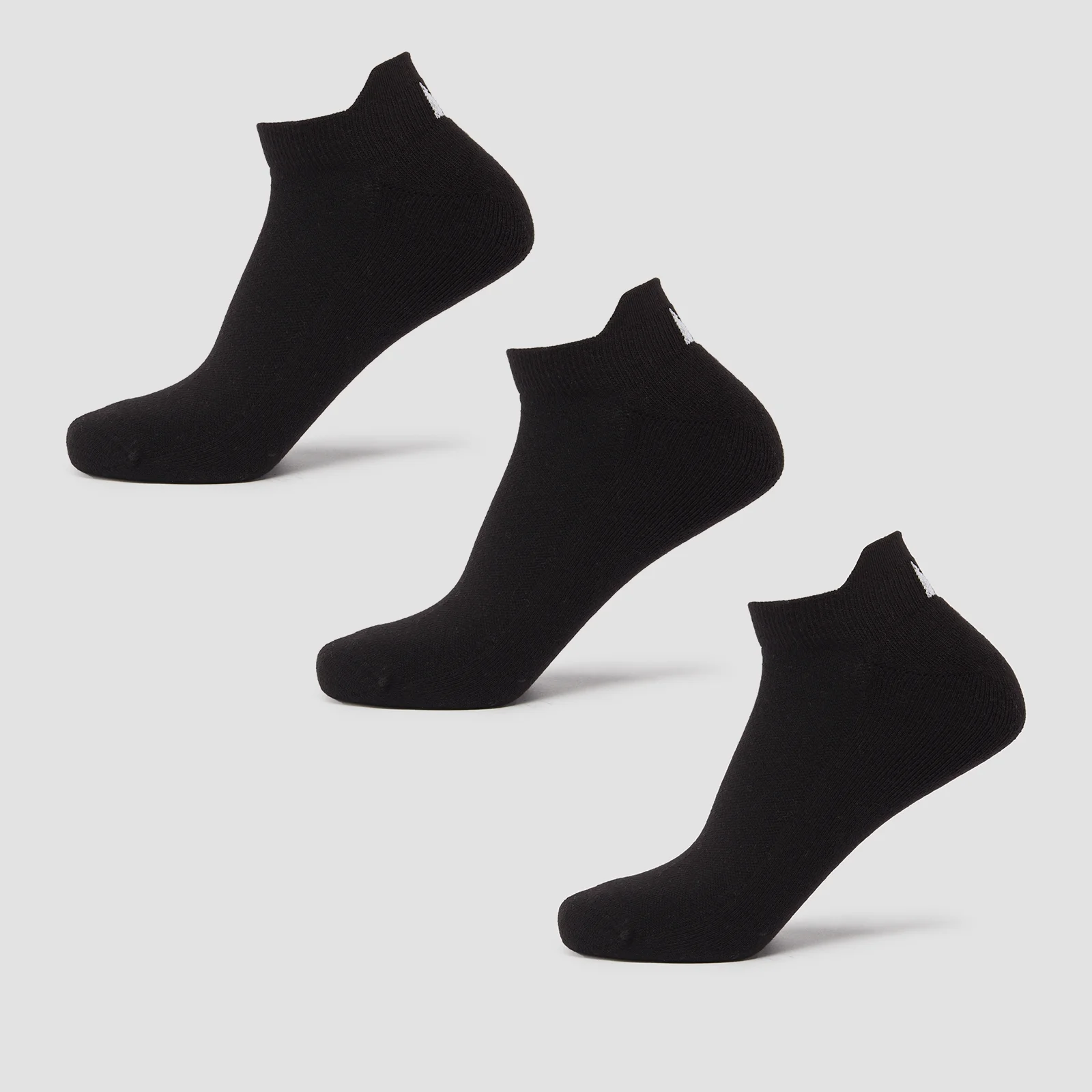 Unisex Κάλτσες Προπόνησης MP (Σετ των 3) - Μαύρο - UK 2-5 Εικόνα 1