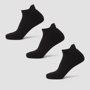 Unisex Κάλτσες Προπόνησης MP (Σετ των 3) - Μαύρο - Size UK 9-11