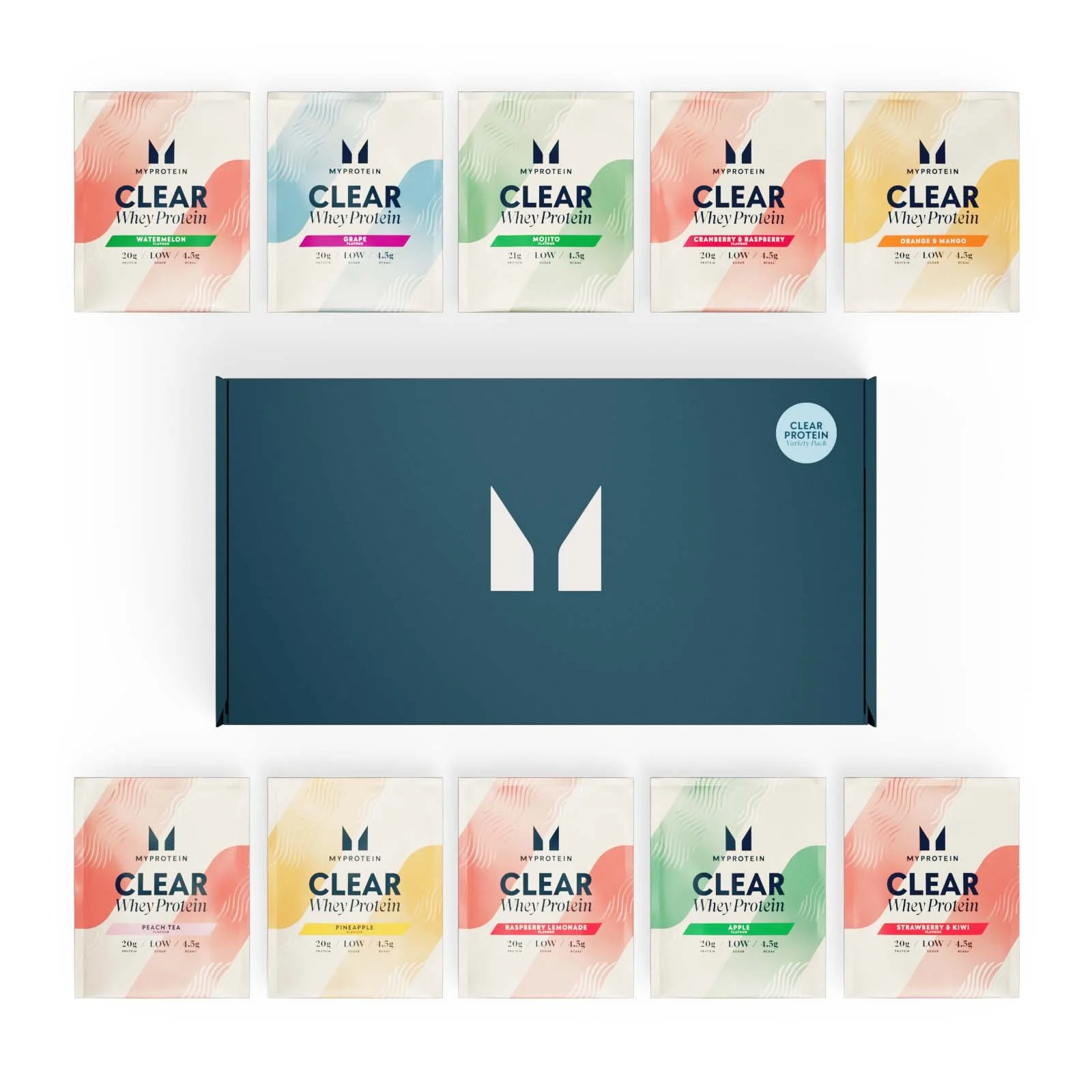 Clear Protein Variety Box Εικόνα 1