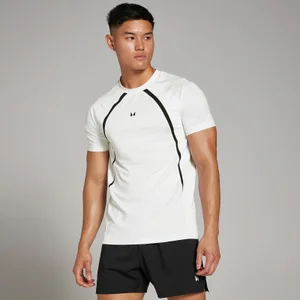 MP Ανδρικό Tempo Panel T-Shirt - Λευκό - Size XXL