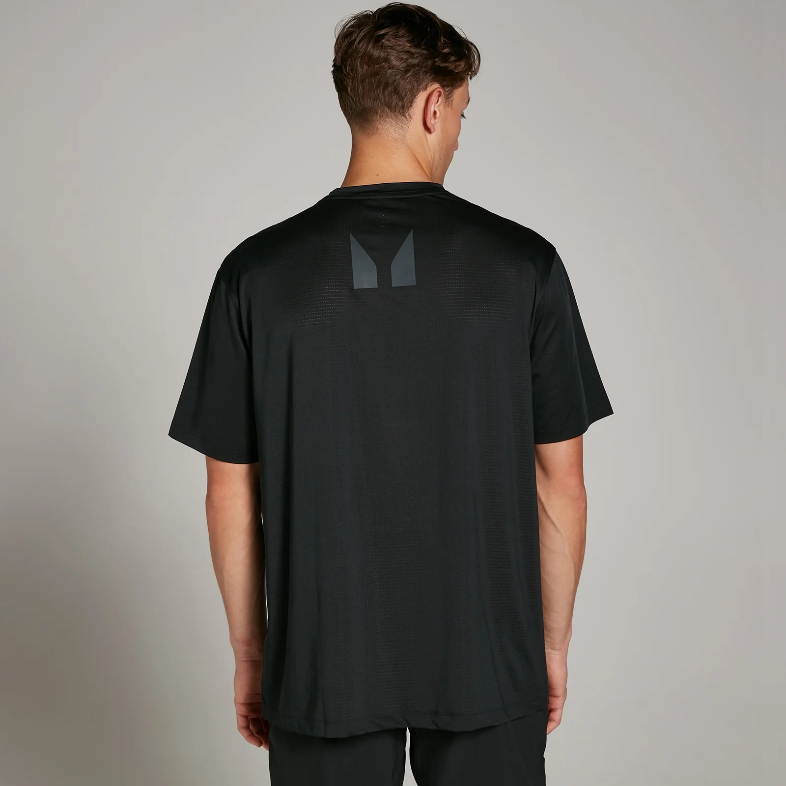 Ανδρικό Oversized Μπλουζάκι Προπόνησης MP Tempo Με Διχτυωτό Ύφασμα - Μαύρο - XS Εικόνα 1