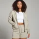 Γυναικείο Oversized Φούτερ Με Κουκούλα Με Φερμουάρ MP Basics - Μαύρο