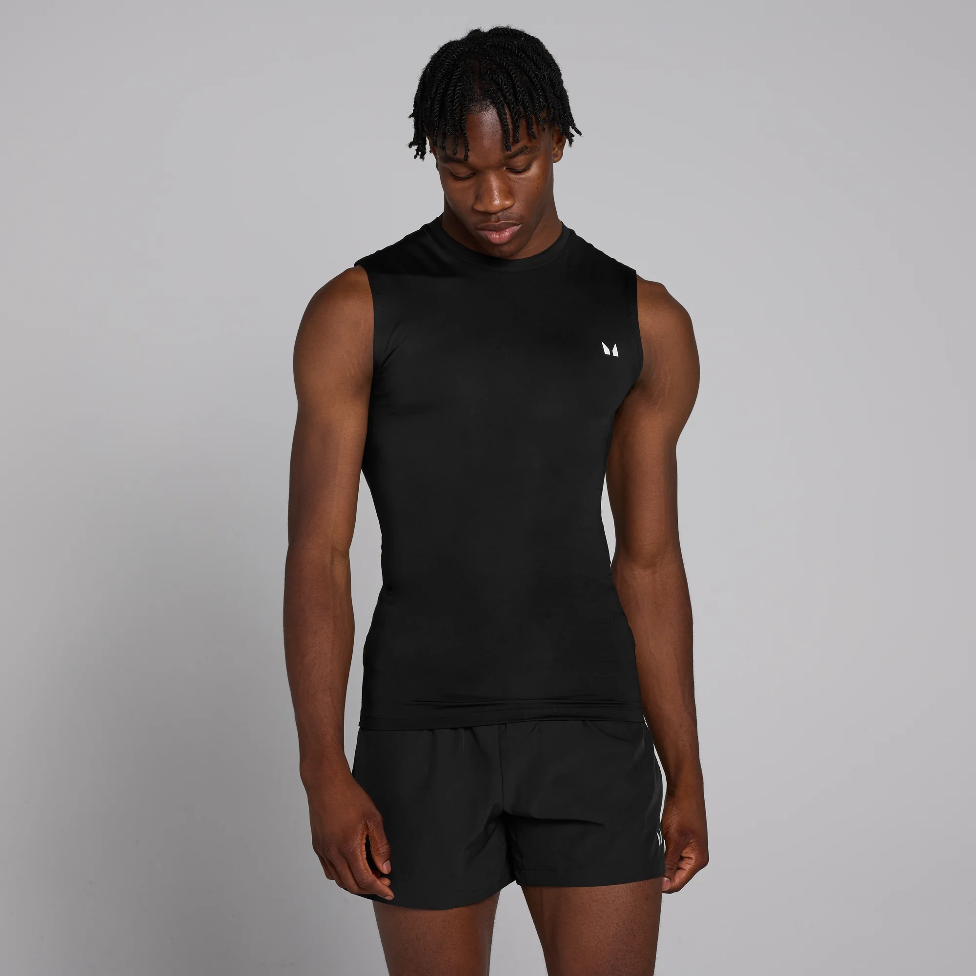 Ανδρικό Tank Baselayer MP - Μαύρο - XS Εικόνα 1