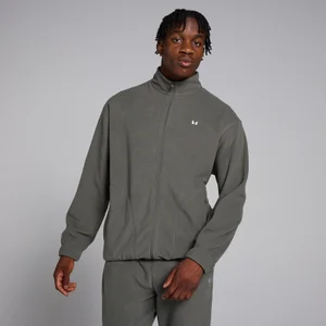 Ανδρικό Πουλόβερ Fleece MP Με Φερμουάρ - Gun Metal - Size M