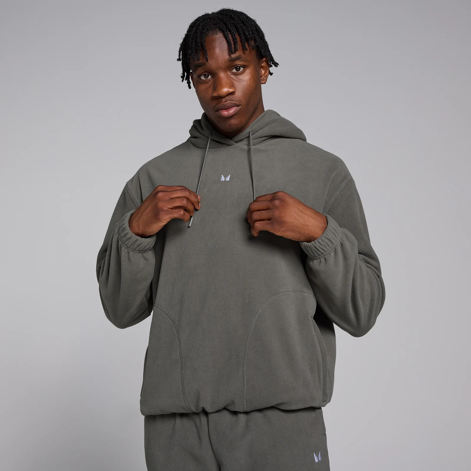 Ανδρικό Πουλόβερ Fleece MP Overhead - Gun Metal - L Εικόνα 1