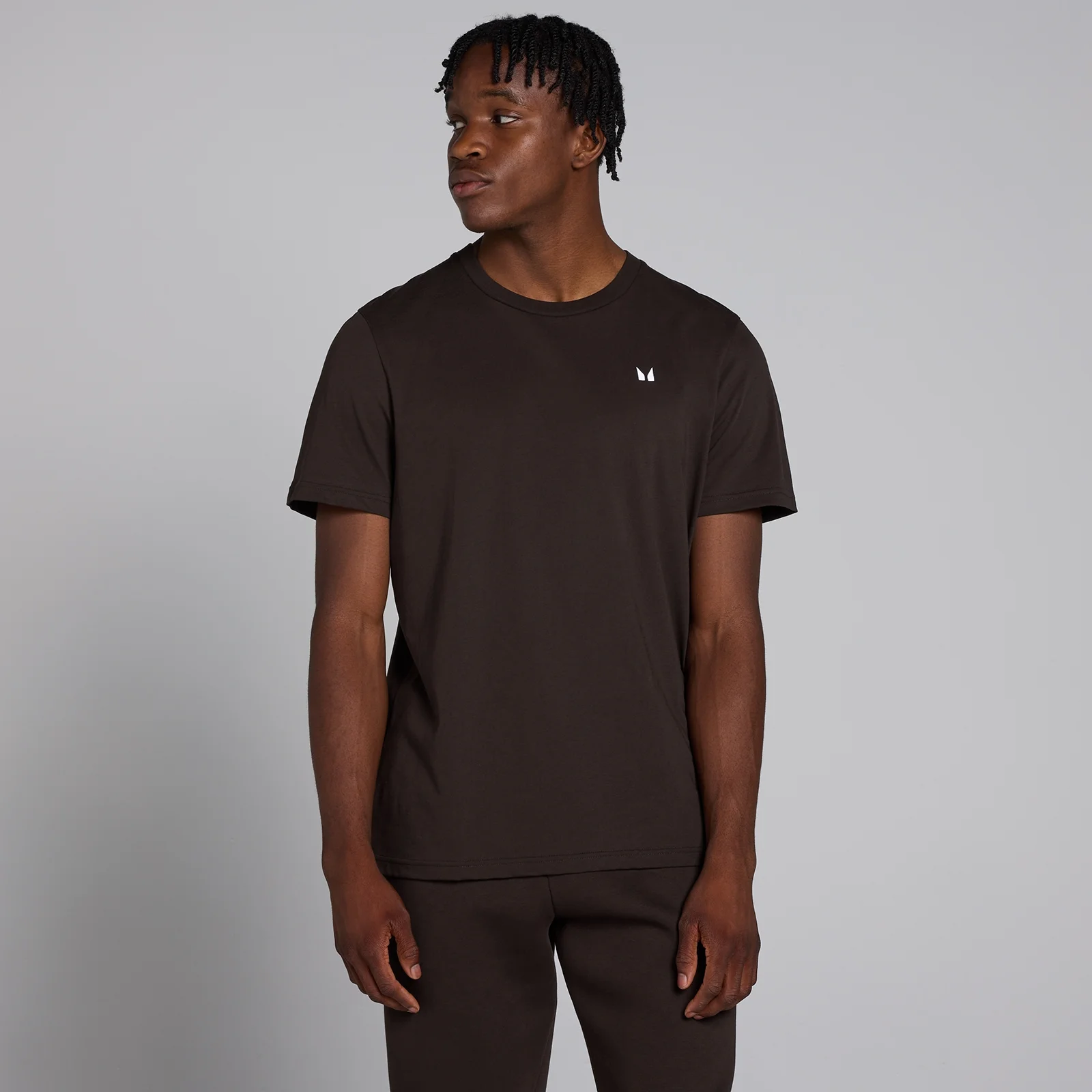 Ανδρικό Κοντομάνικο Μπλουζάκι MP Rest Day - Coffee - S Εικόνα 1