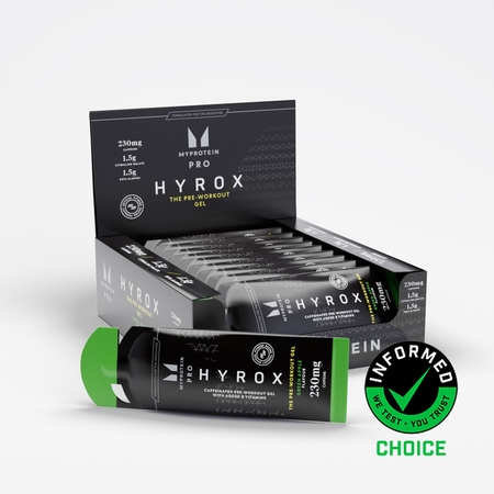 Τζελ Pre-Workout - 12 x 50g - Green Apple (HYROX Edition)