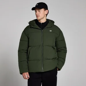 Ανδρικό Κοντό Φουσκωτό Μπουφάν MP - Forest Green - Size XXL