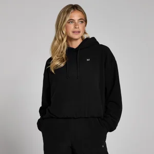 Γυναικείο Φούτερ Με Κουκούλα Fleece MP - Μαύρο - Size S