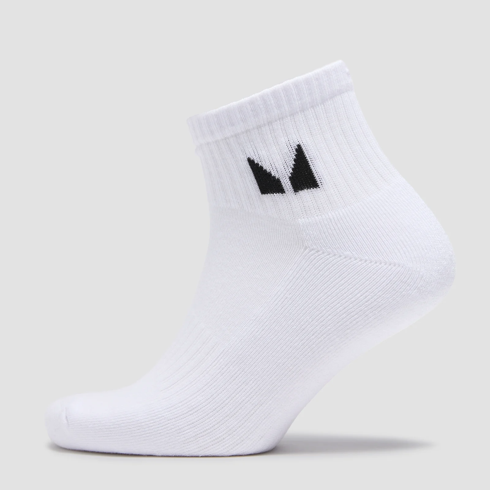 MP Unisex Ankle Socks (3 Pack) - White - UK 2-5 Εικόνα 1