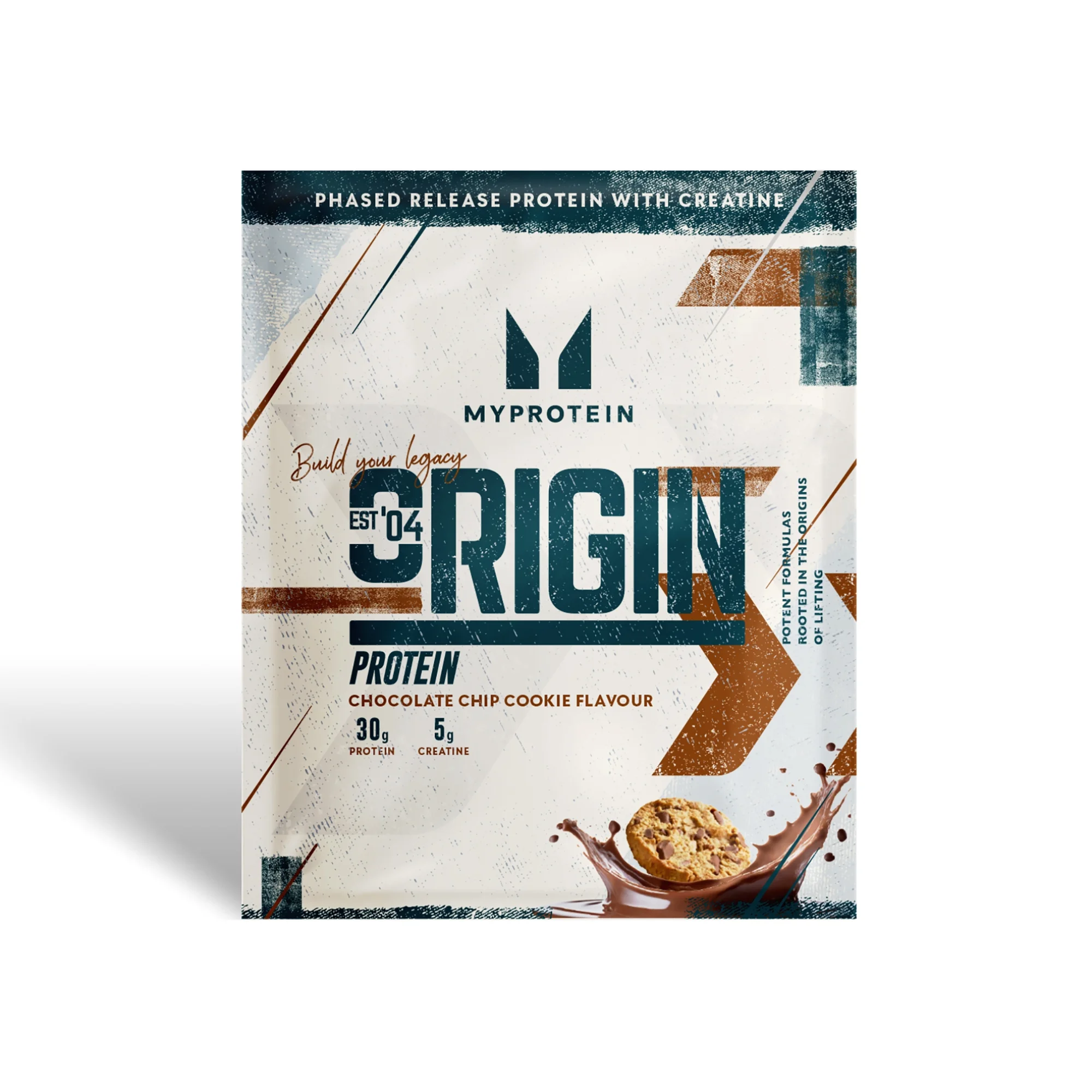 Origin Protein, with Creatine (Sample) - 1servings - Chocolate Chip Cookie Εικόνα 1