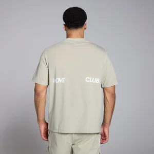 Ανδρικό Μπλουζάκι Graphic Oversized MP Tempo - Salt Grey - Size XS