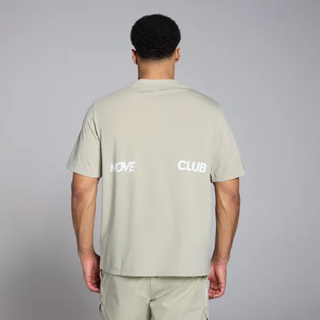 Ανδρικό Μπλουζάκι Graphic Oversized MP Tempo - Salt Grey
