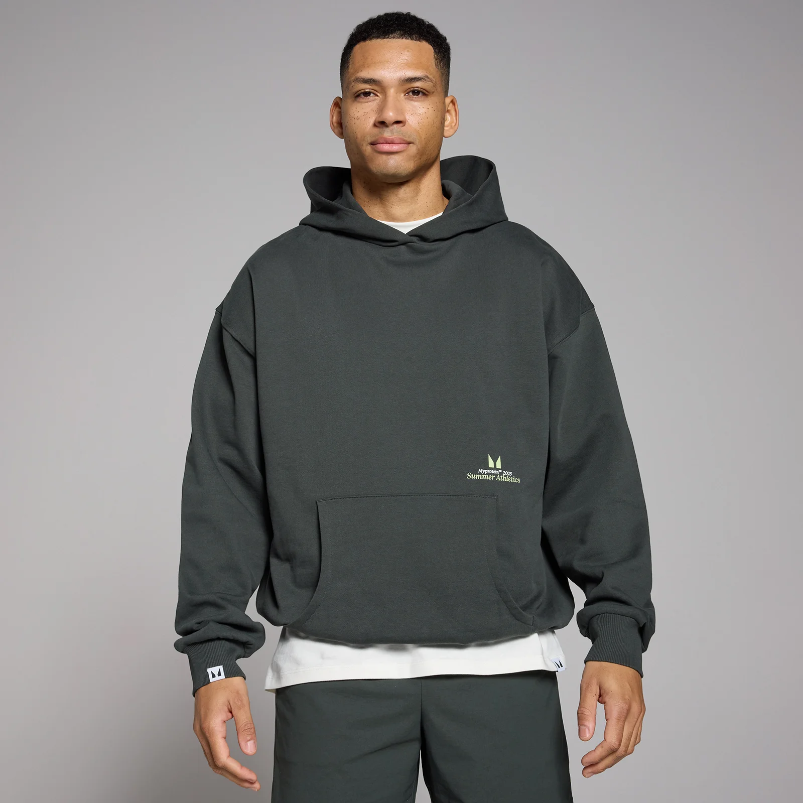 Φούτερ MP Lifestyle Oversized - Ξεβαμμένο Μαύρο - S-M Εικόνα 1