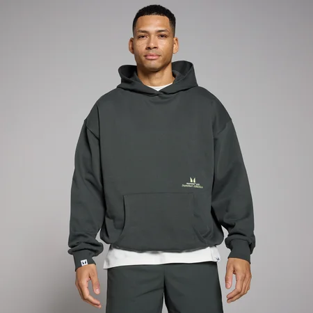 Φούτερ MP Lifestyle Oversized - Ξεβαμμένο Μαύρο
