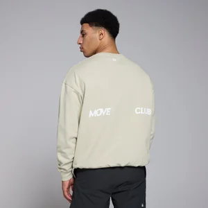 Ανδρικό Φούτερ Graphic Oversized MP Tempo - Salt Grey - Size XXL