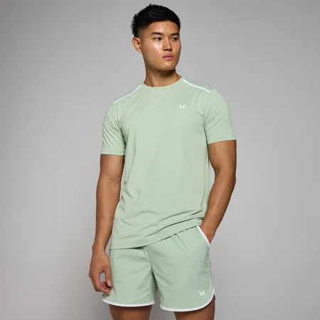 Ανδρικό Μπλουζάκι MP Tempo Binding - Frost Green