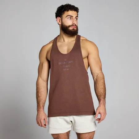 Ανδρικό Μπλουζάκι Stringer με Γραφικό MP Origin Washed - Penny