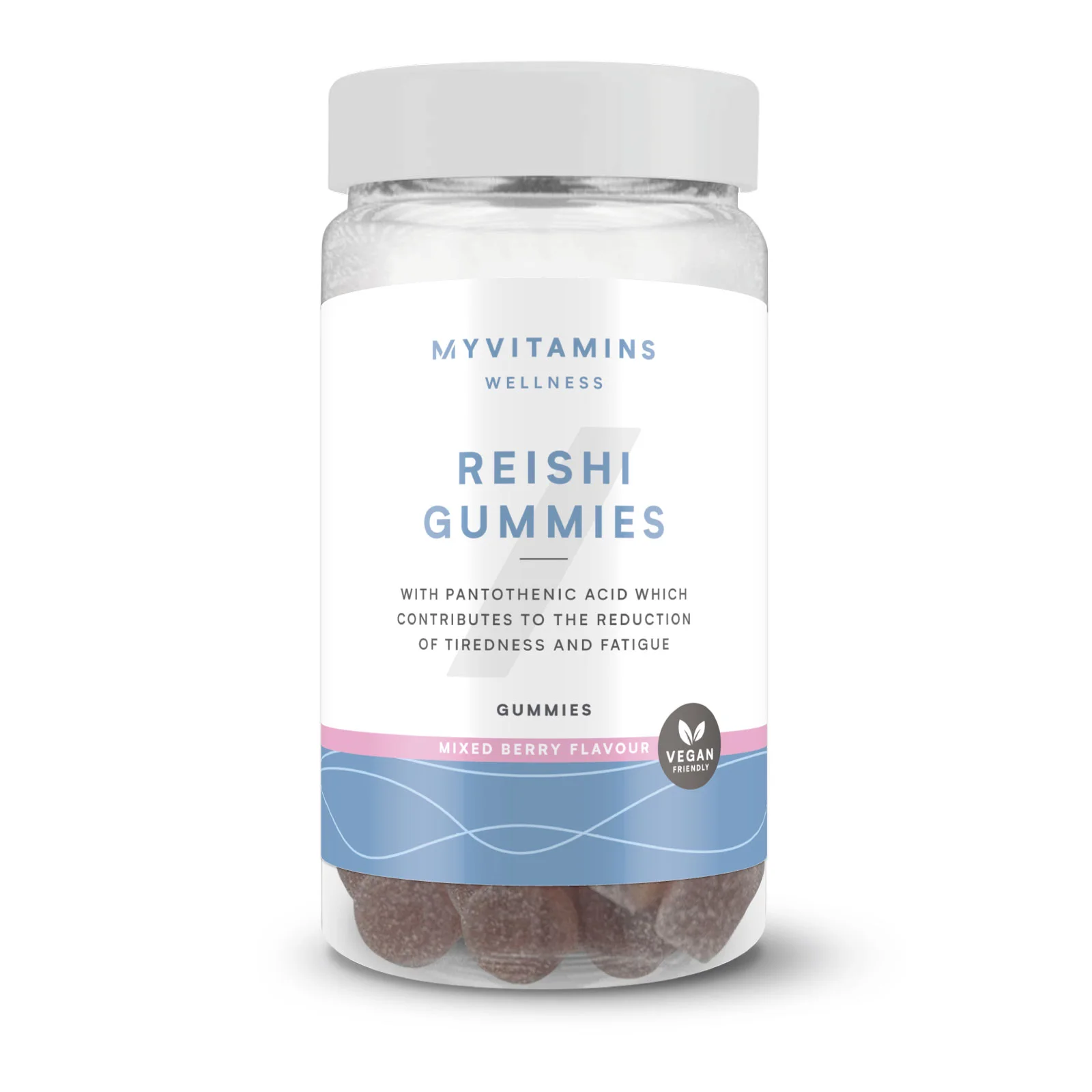 Ζελεδάκια Reishi - 60gummies - Κεράσι Εικόνα 1