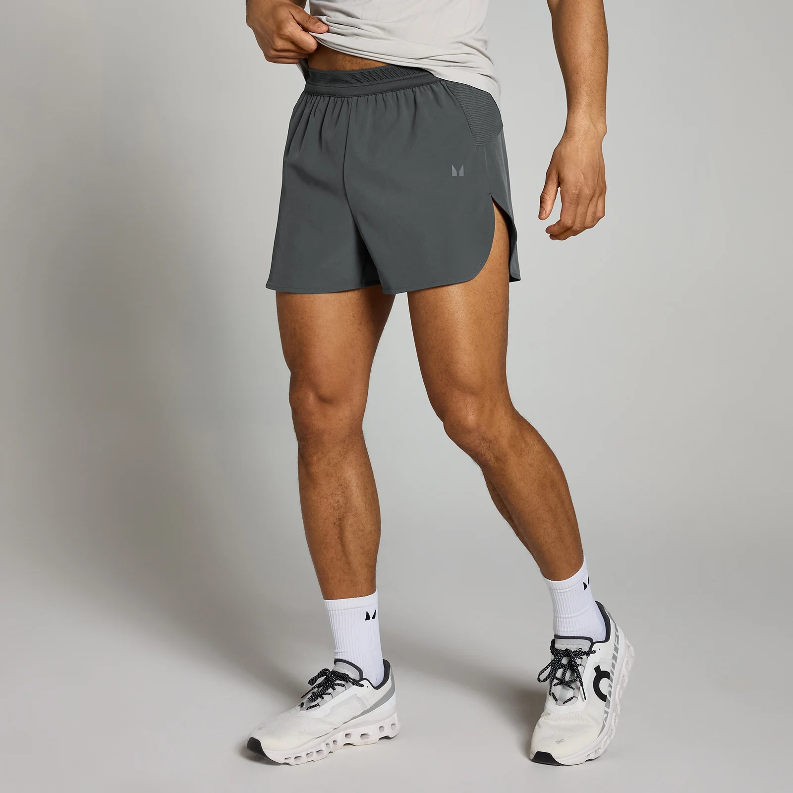 Ανδρικό Σορτς 7,6 εκ. MP Velocity 2 σε 1 - Σκούρο γκρι - XS Εικόνα 1