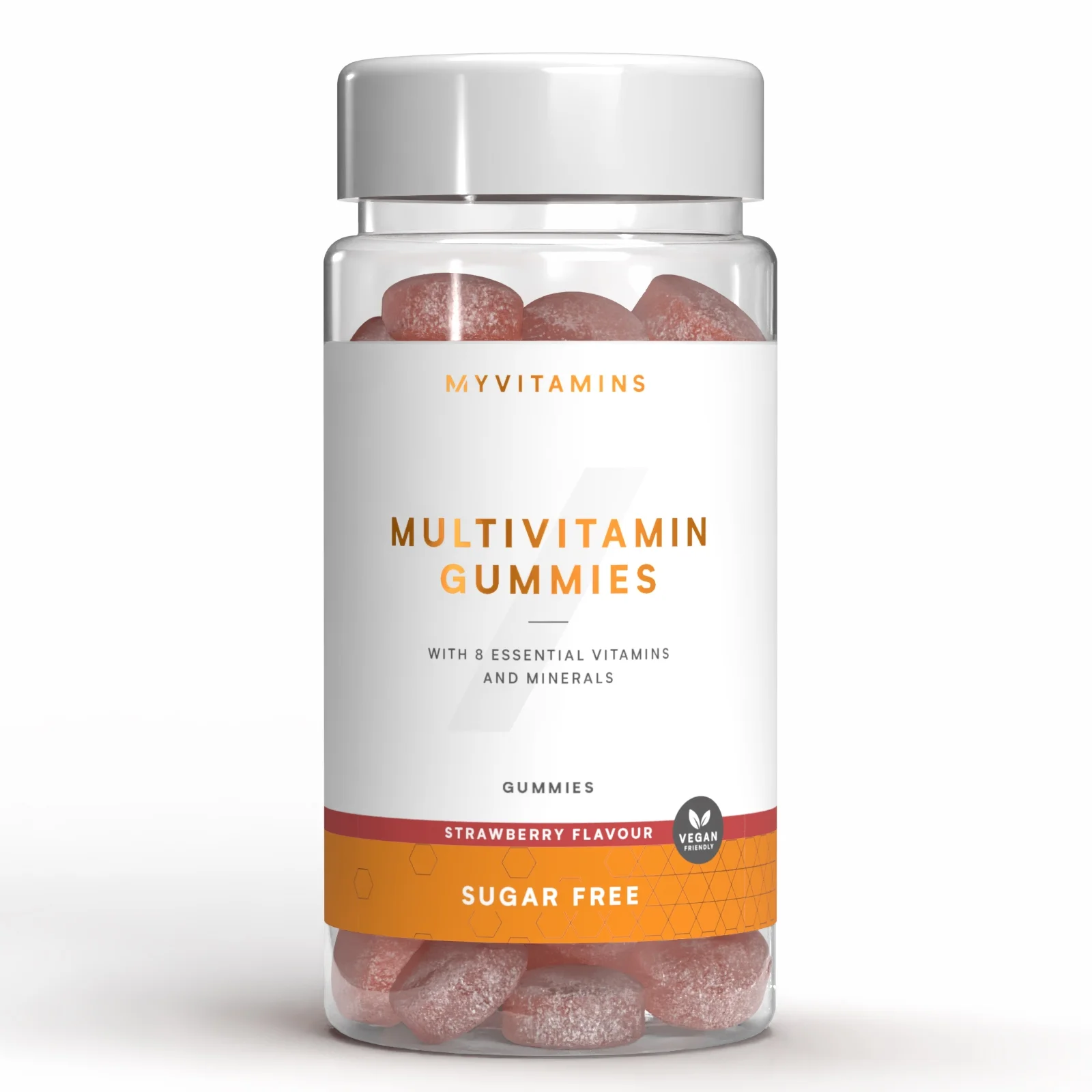 Multivitamin Gummies (Ζελεδάκια Πολυβιταμίνες) - 60gummies - Sugar Free Strawberry Εικόνα 1