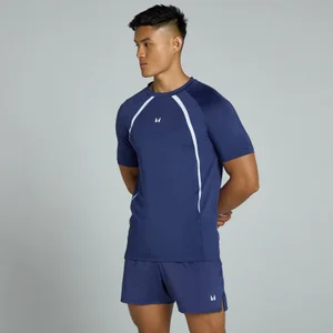 Ανδρικό Μπλουζάκι MP Tempo Με Πλέγματα - Dusk - Size XL