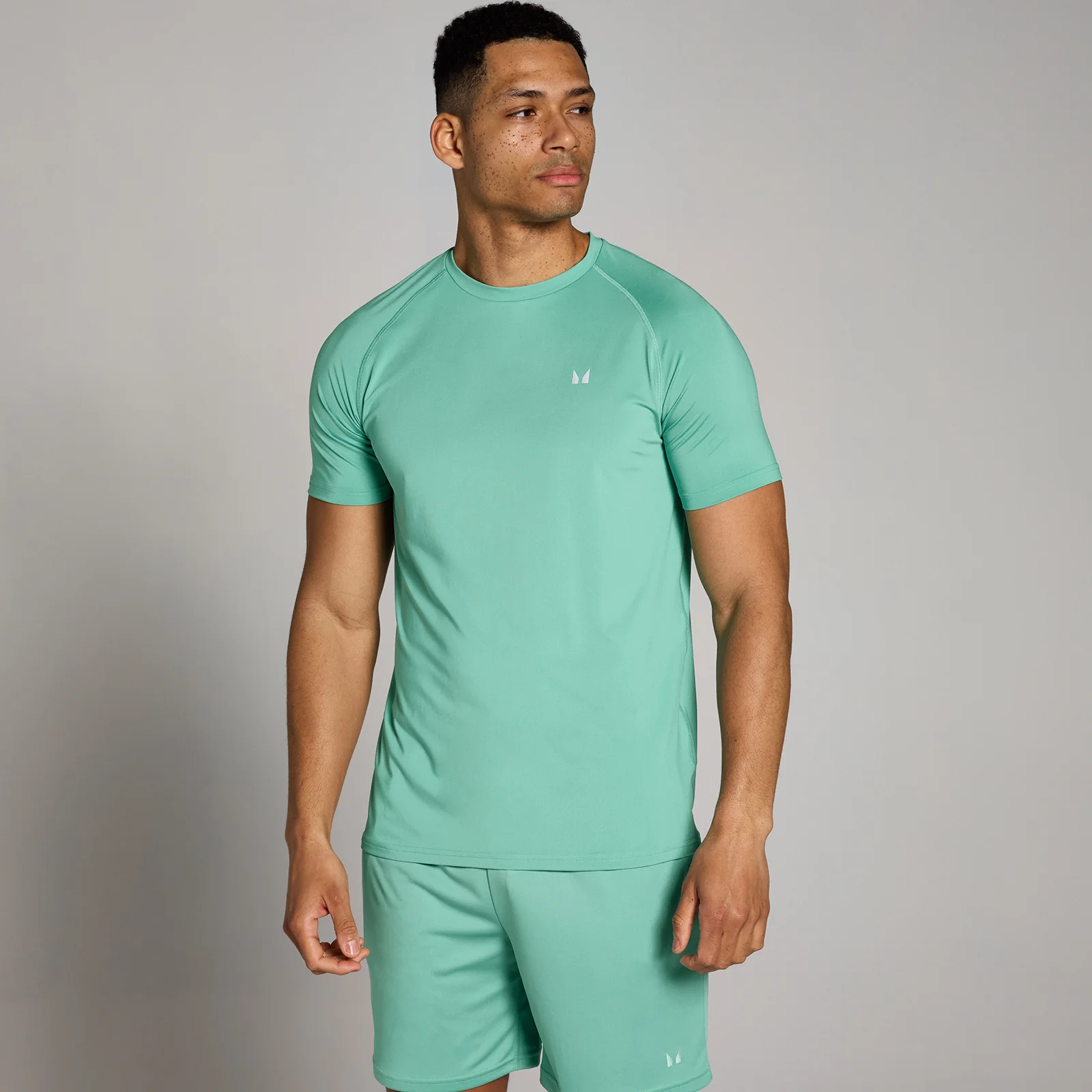 Ανδρικό Μπλουζάκι Προπόνησης MP - Aqua - XS Εικόνα 1