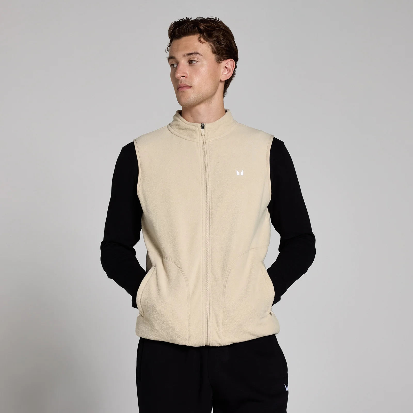 Ανδρικό Γιλέκο Fleece MP - Oat - XL Εικόνα 1