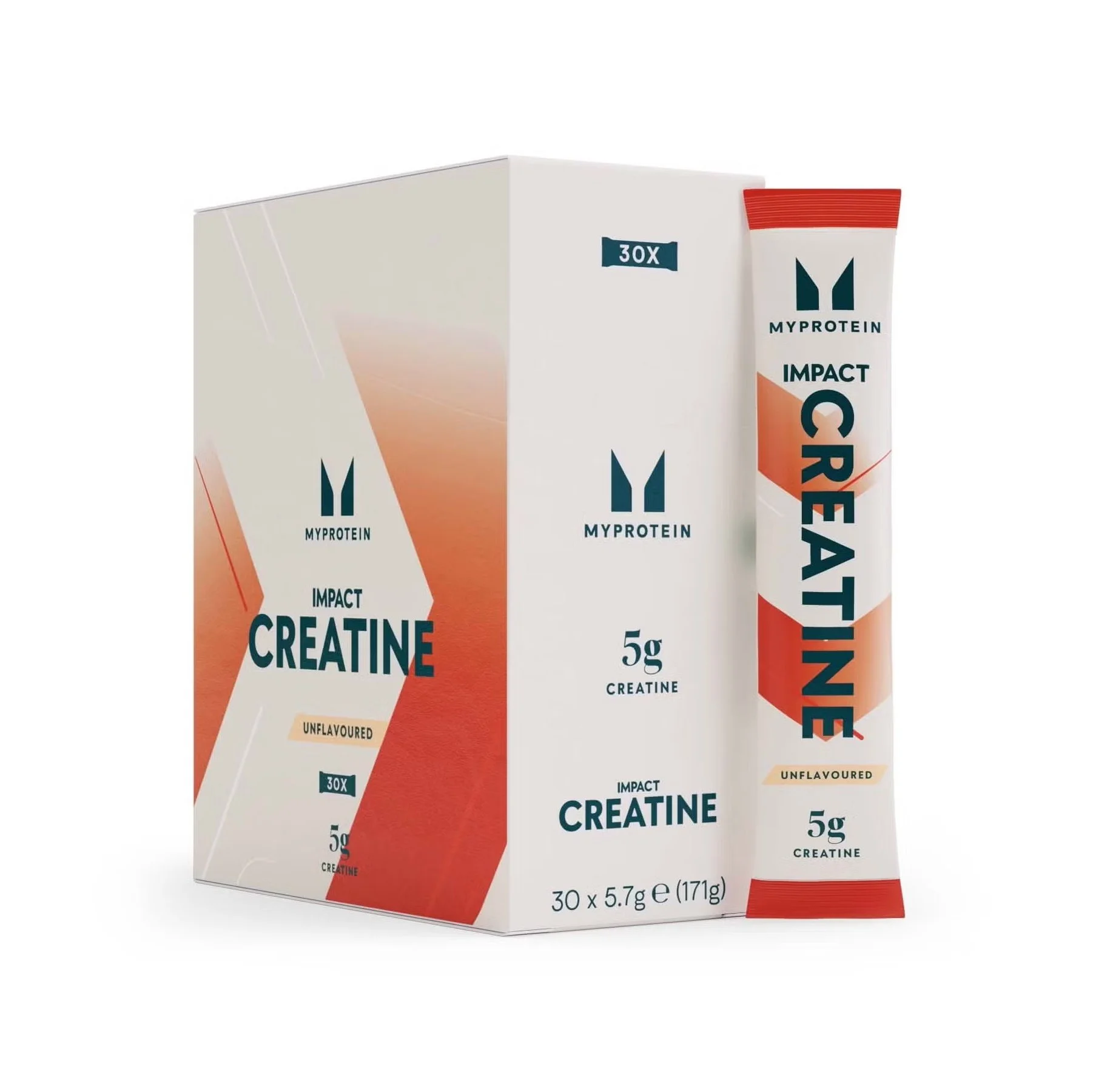 Impact Creatine | Φακελάκι Κρεατίνης - 30 x 5.7g - Χωρίς Γεύση Εικόνα 1