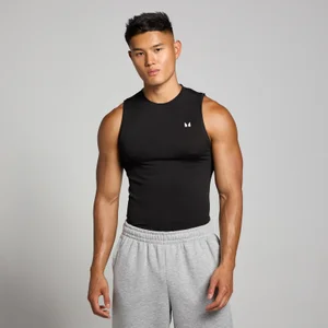 Ανδρικό Tank Top Χωρίς Ραφές MP Tempo Pillar Graphic - Μαύρο - Size S