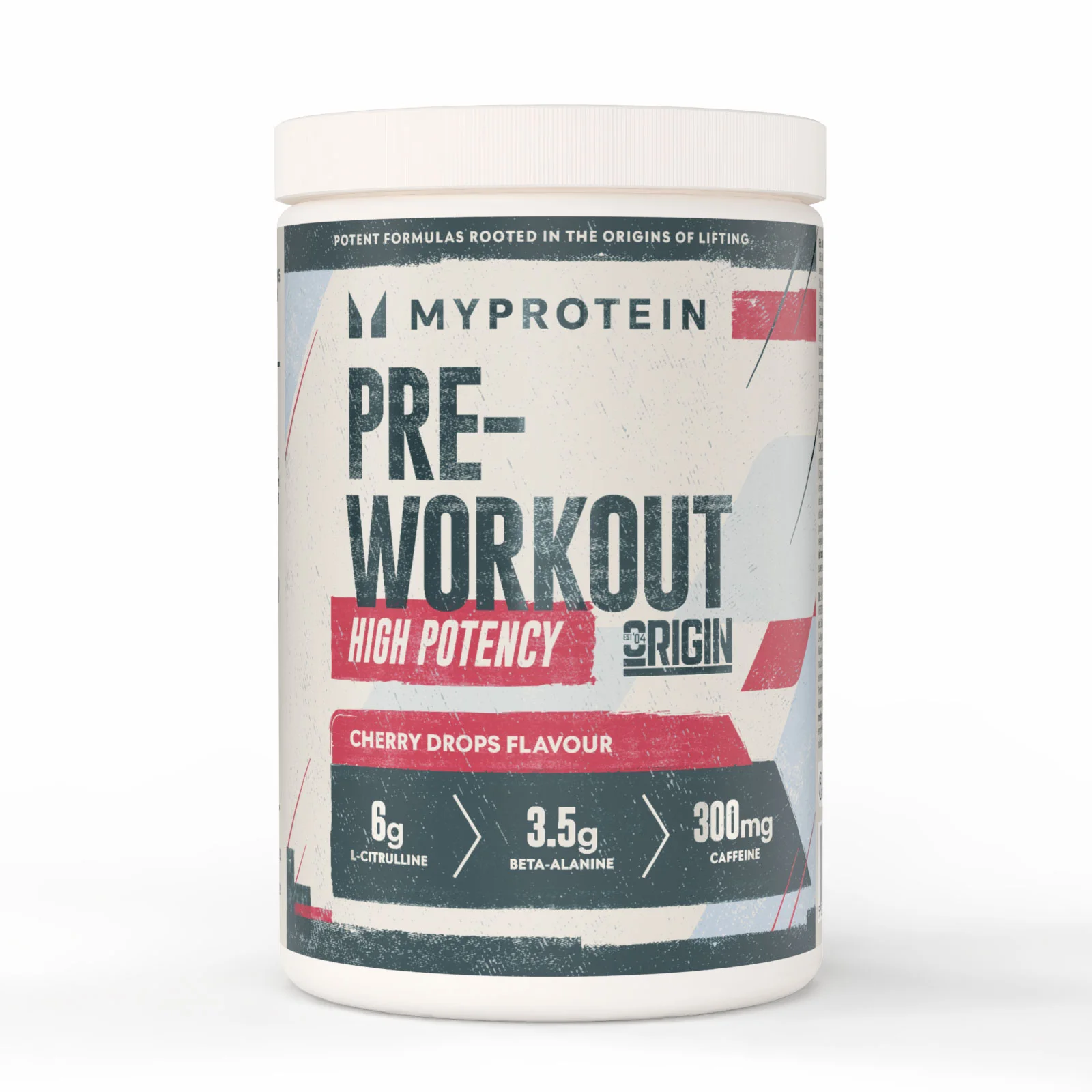 Origin Pre-Workout - 630G - 30servings - Cherry Drops Εικόνα 1