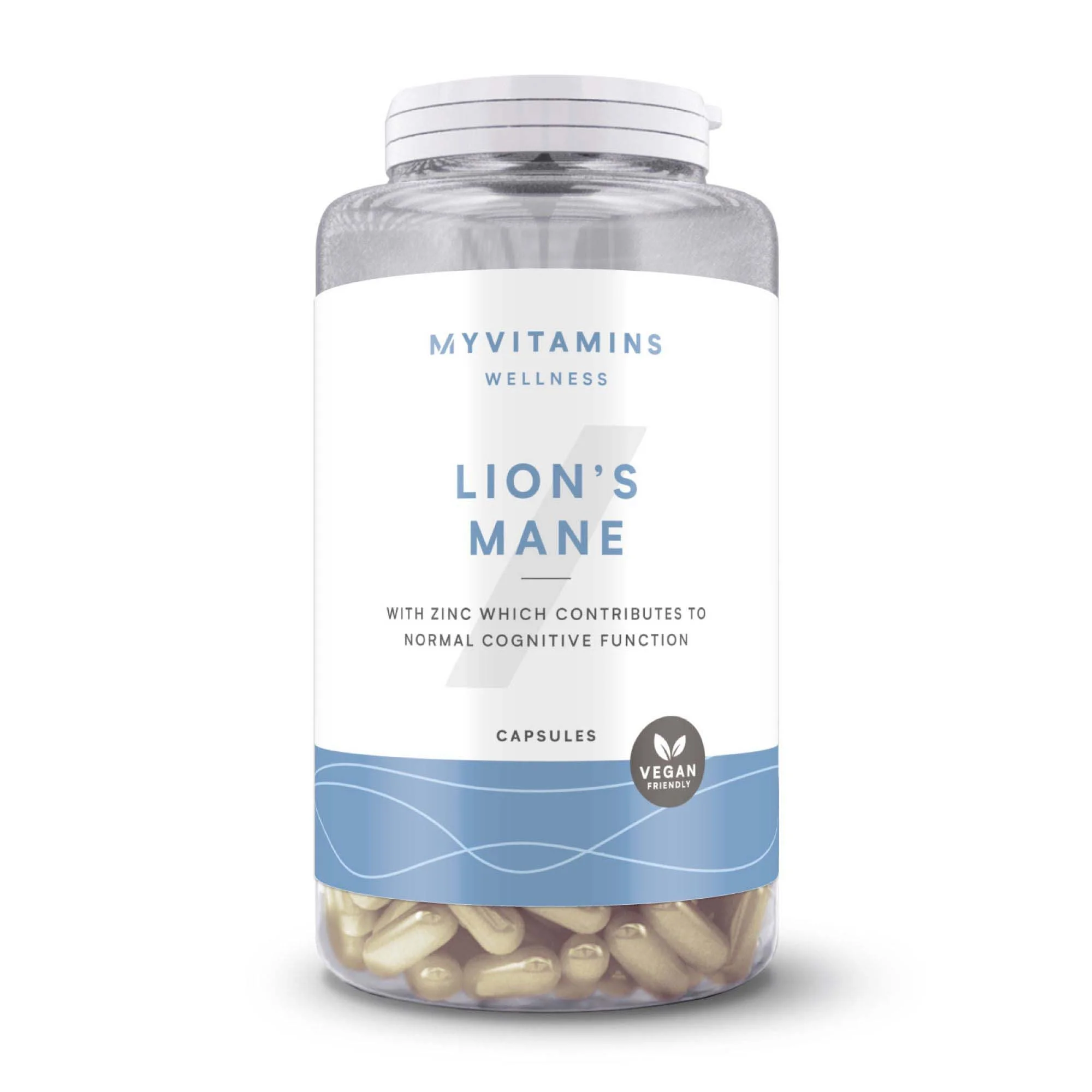 Κάψουλες Lion's Mane - 60 Capsules, 30servings - Χωρίς Γεύση Εικόνα 1