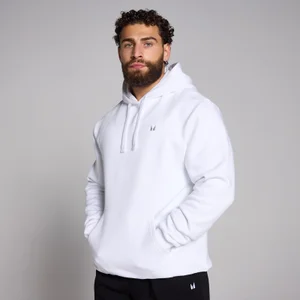 Ανδρικό Φούτερ Με Κουκούλα MP Rest Day - Λευκό - Size S
