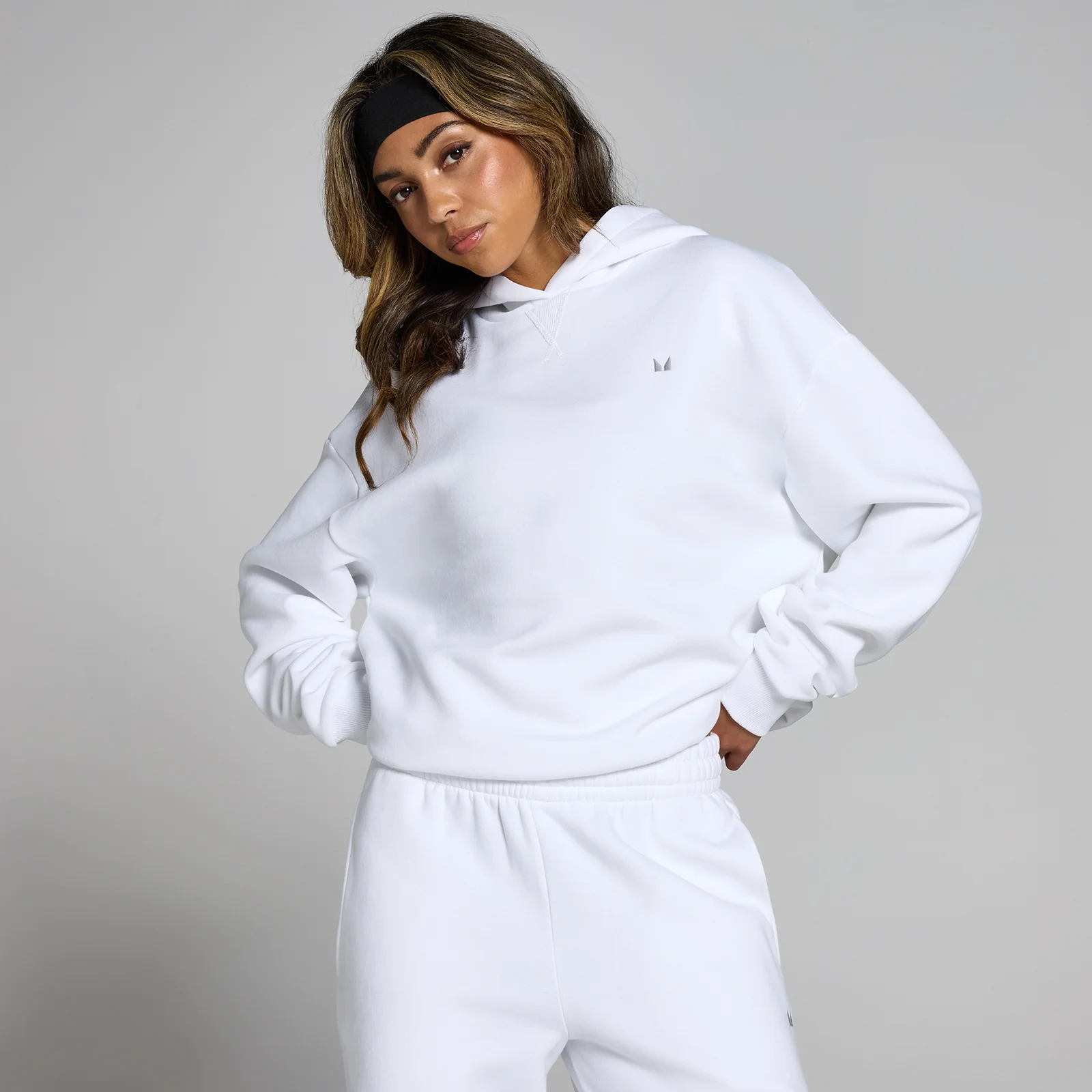 Γυναικείο Oversized Φούτερ MP Basics - Λευκό - M Εικόνα 1