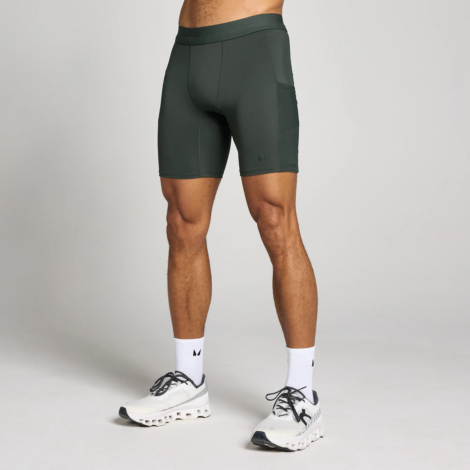 MP Ανδρικό Hybrid Pocket Half Tight - Πλυμένο Μαύρο - XS Εικόνα 1