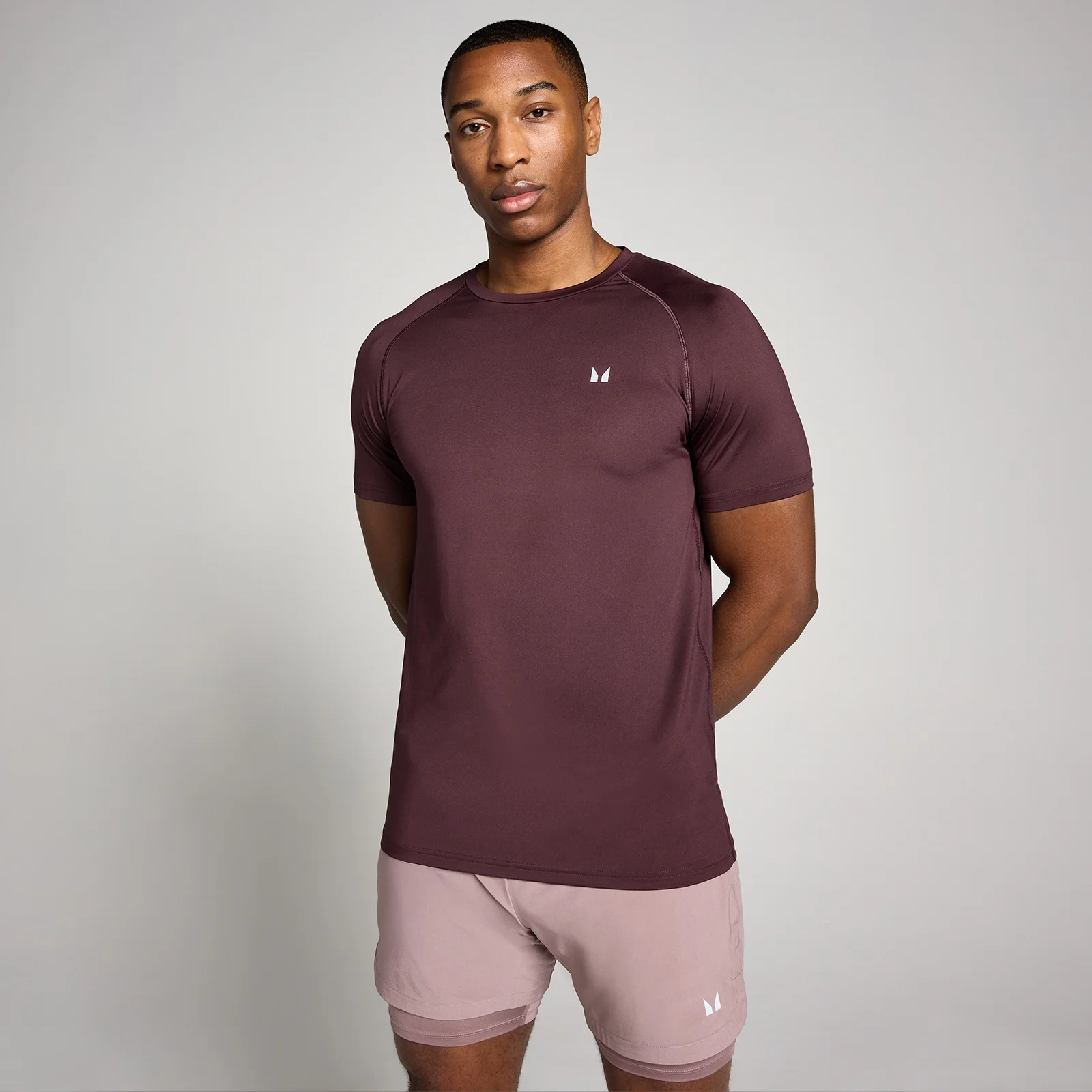 MP Ανδρικό Training T-shirt - Fudge - M Εικόνα 1