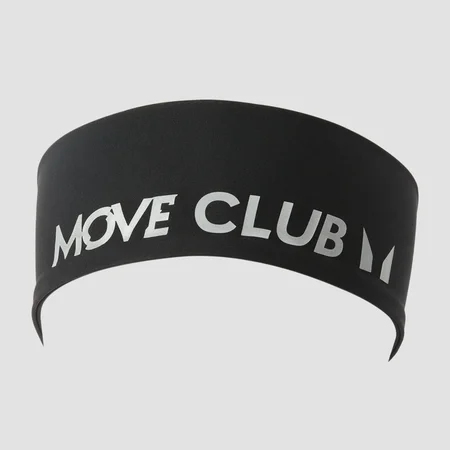 Κορδέλα Μαλλιών MP Velocity Move Club - Μαύρο/Ανακλαστικό