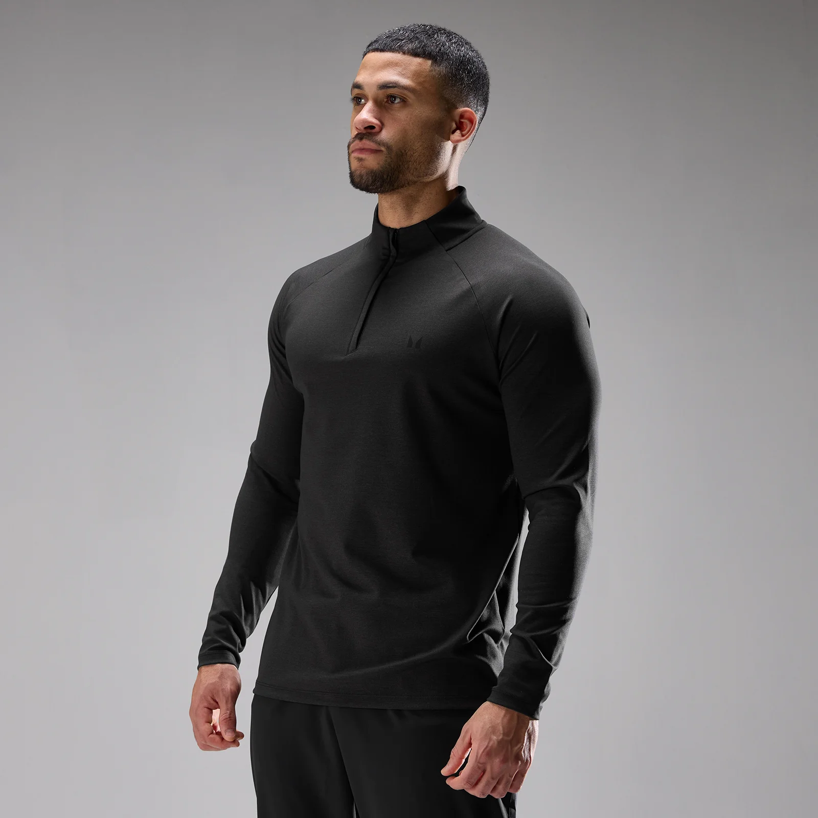 MP Ανδρική Μπλούζα Προπόνησης Training Ultra Jersey 1/4 Zip - Μαύρο - XL Εικόνα 1