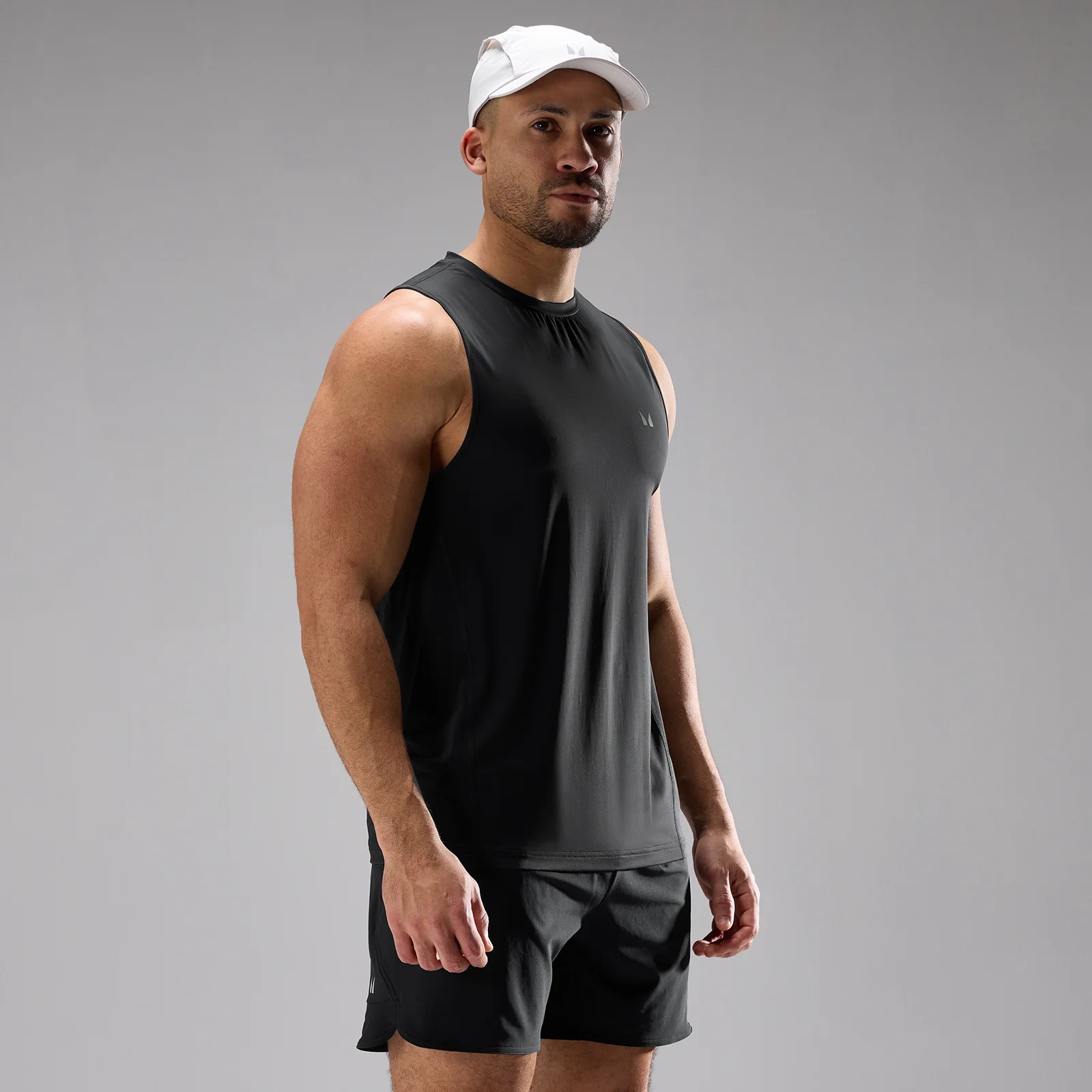 MP Ανδρικό Training Ultra Mesh Αμάνικο - Μαύρο - L Εικόνα 1