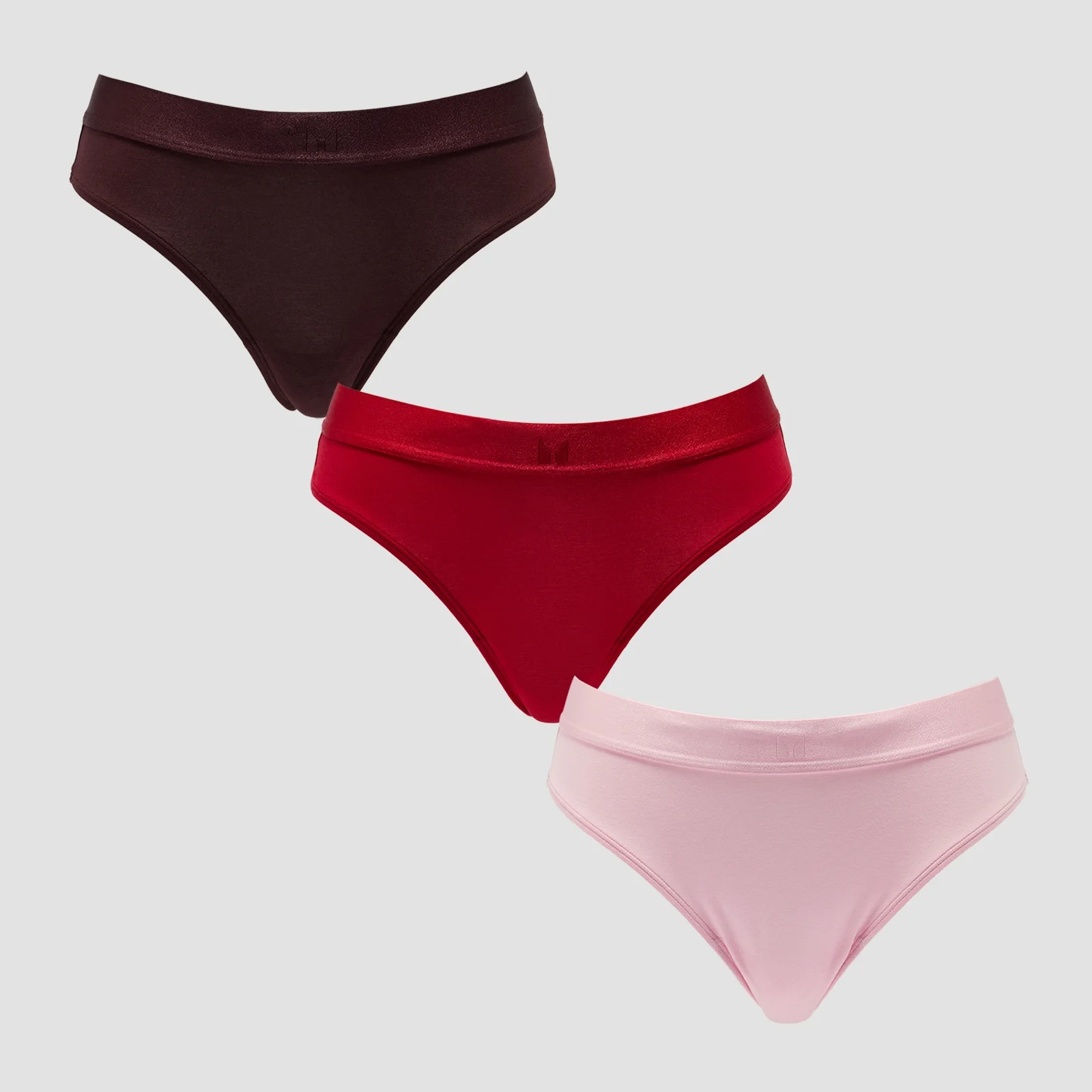 MP Γυναικείο Ψηλόμεσο Bikini Brief (3 Τεμάχια) - Blush/Τριαντάφυλλο/Fudge - L Εικόνα 1