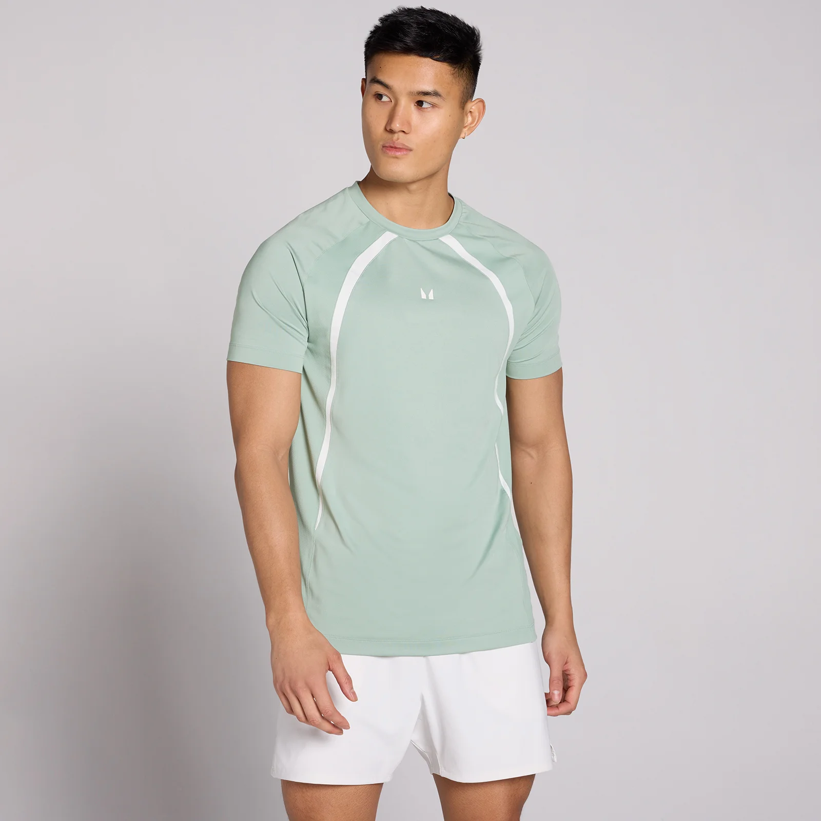 MP Men's Tempo Panel T-Shirt - Eucalyptus - XS Εικόνα 1