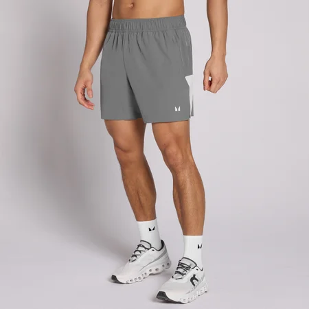 MP Ανδρικό Active Training 5" Pocket Short - Ανοιχτό γκρι